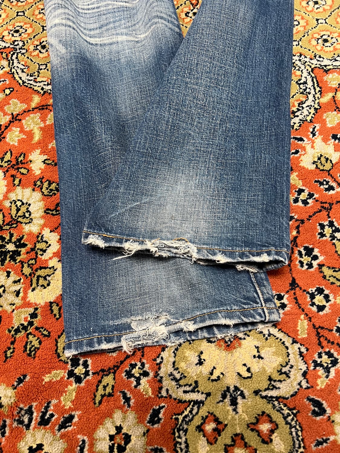 [30] 리바이스 501 캣워싱 빈티지 데님 팬츠 상품이미지8