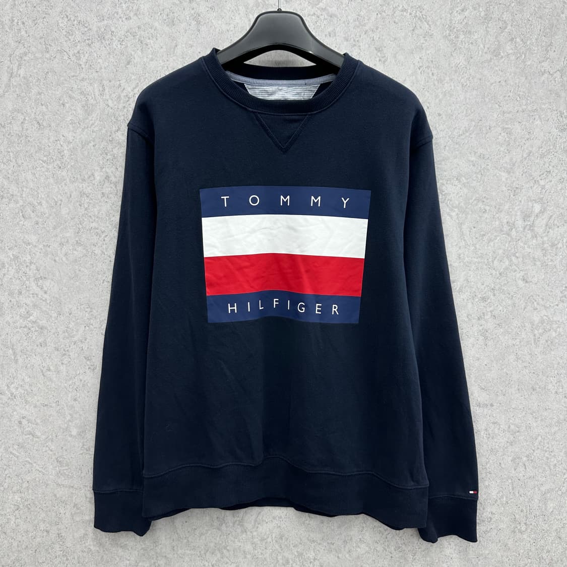 105 타미힐피거 남자 루즈핏 맨투맨 상품이미지1