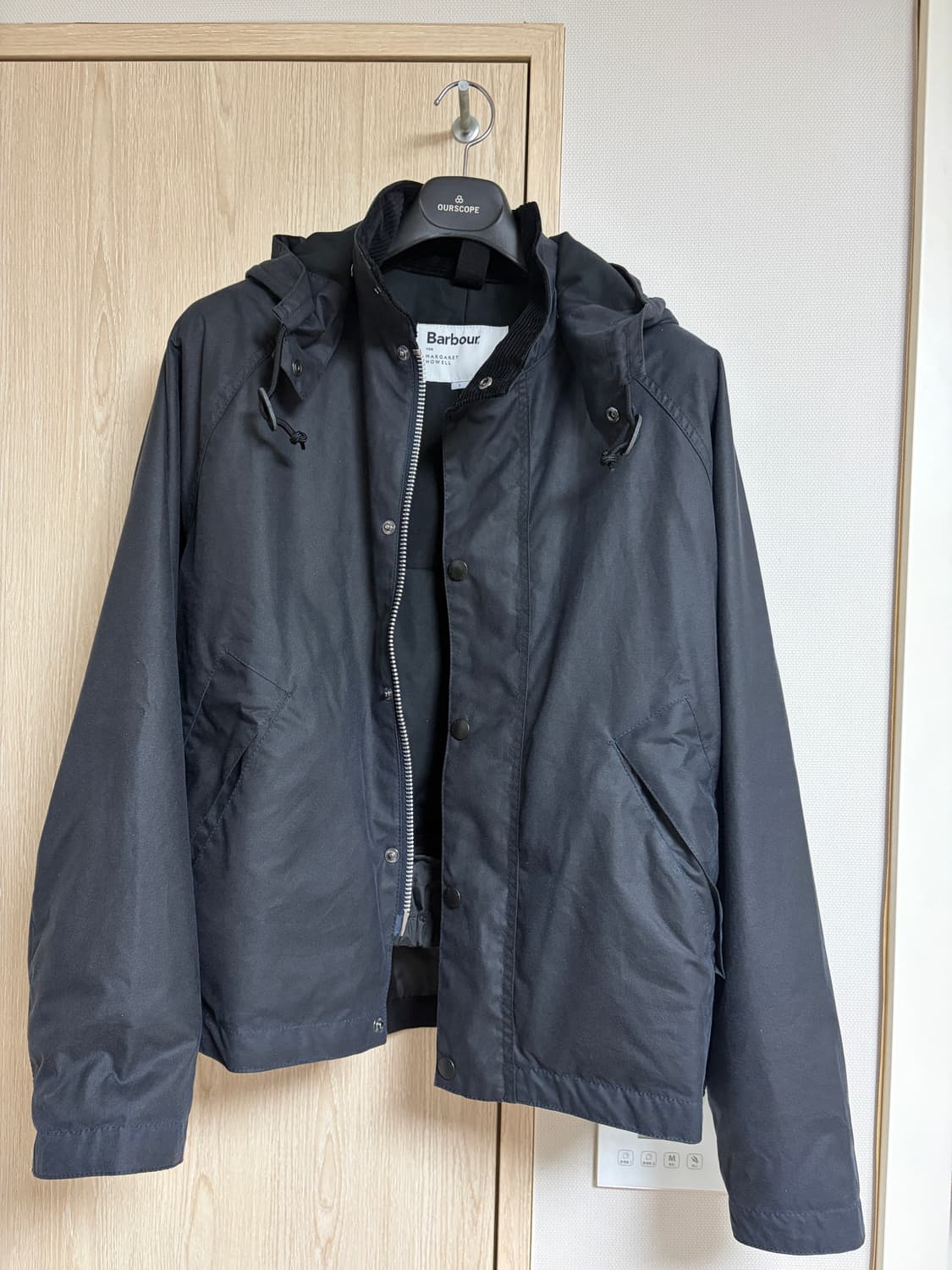 Barbour x Margaret Howell 트랜스포트 왁스자켓 네이비 상품이미지2