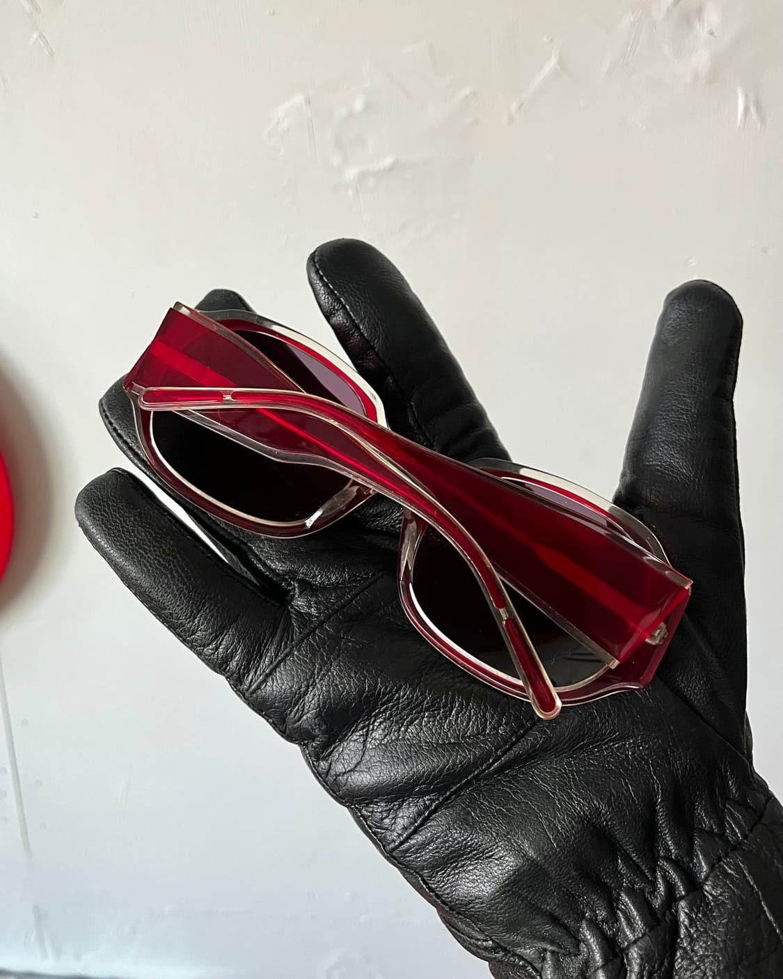 90-00s Christian Roth Red Frame Sunglass 상품이미지8