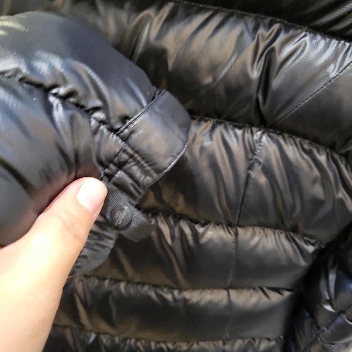 노스페이스 700 블랙 패딩 자켓 구스다운 상품이미지9