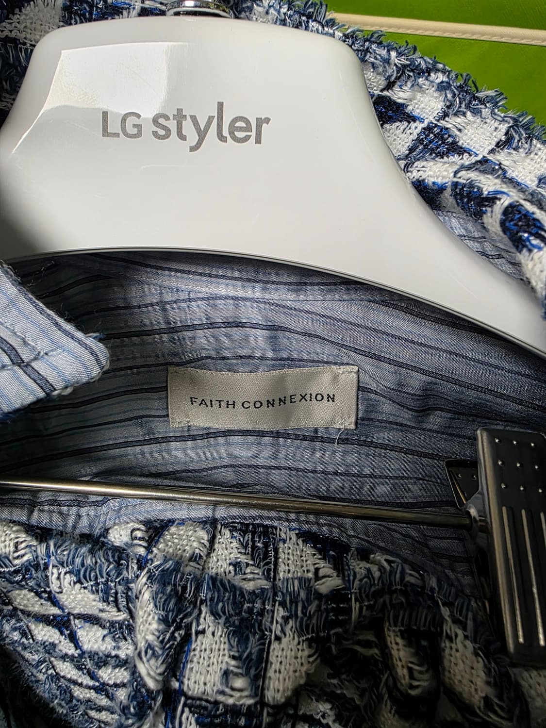 페이스커넥션 트위드 셔츠 xs사이즈

X1819T00540 상품이미지3