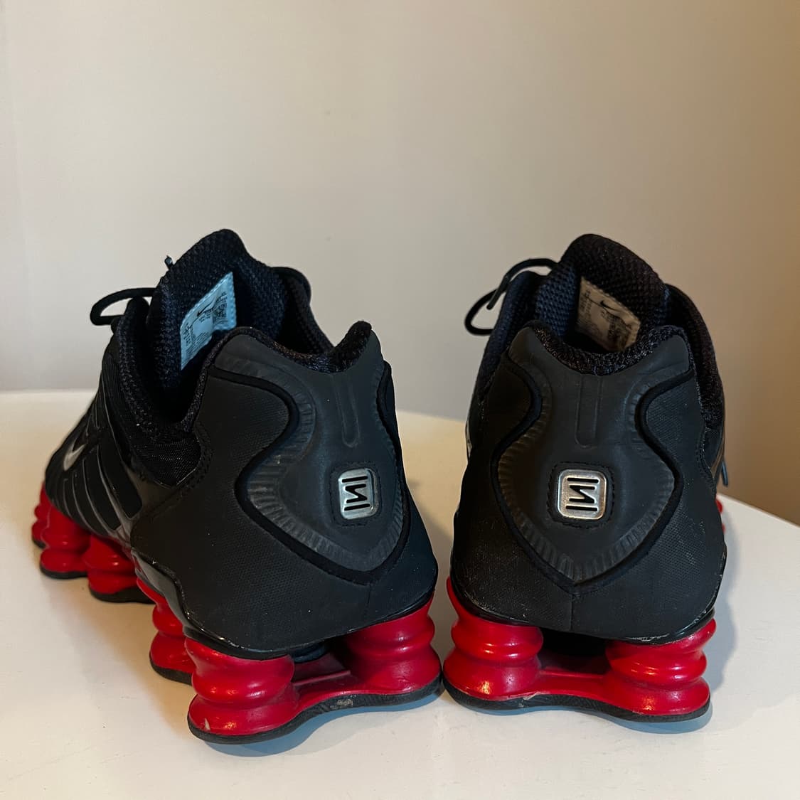 나이키 x 스켑타 샥스 TL 블랙 레드 브레드 상품이미지3