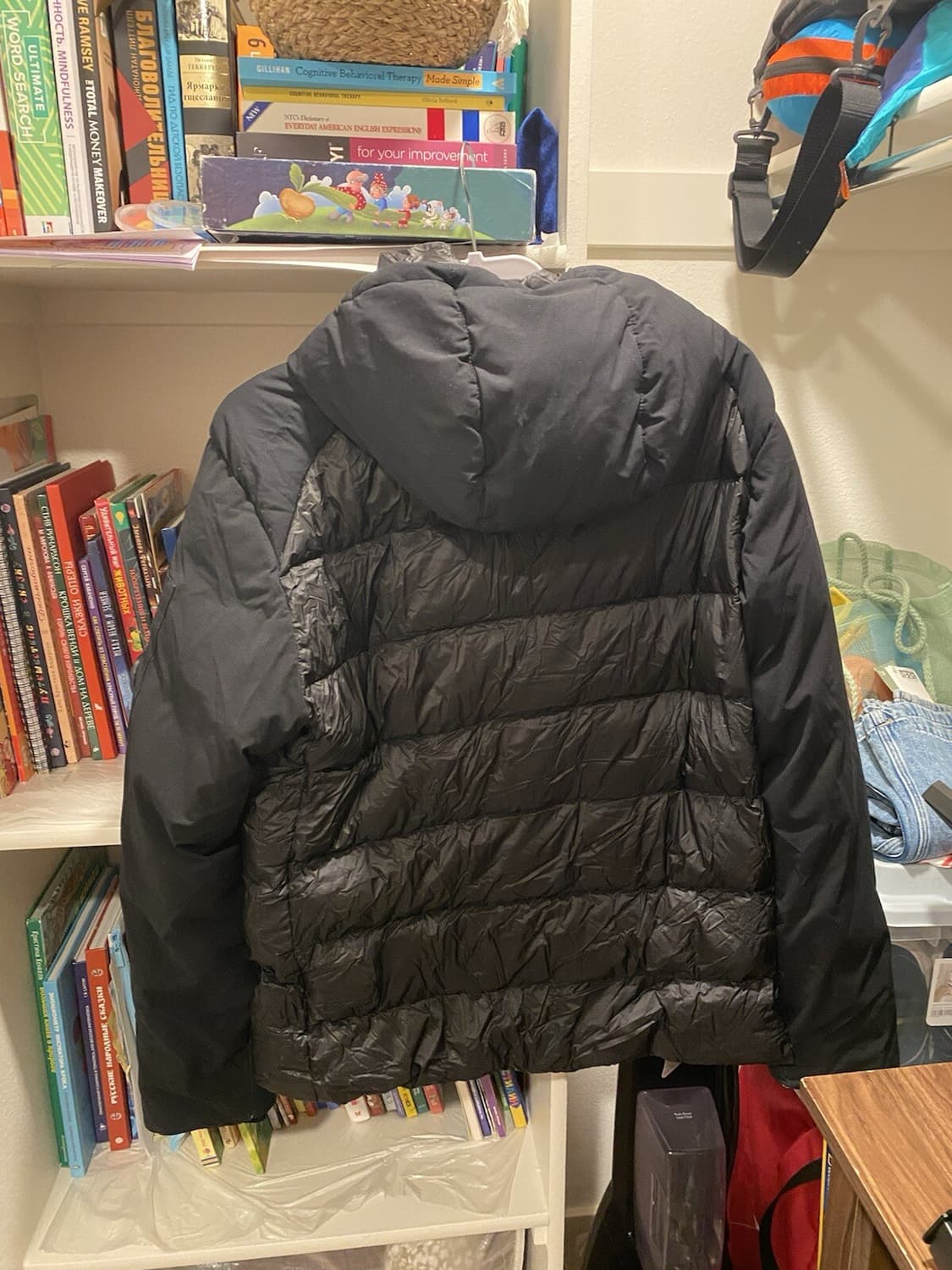 CP컴퍼니 에코 크롬-R 믹스드 고글 패딩 52 상품이미지2