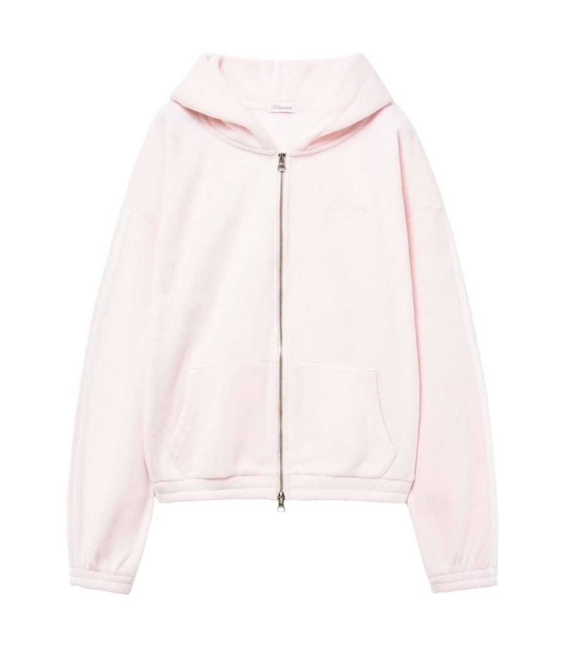 클리시어 소프트허그 후리스 후드집업 핑크 상품이미지2