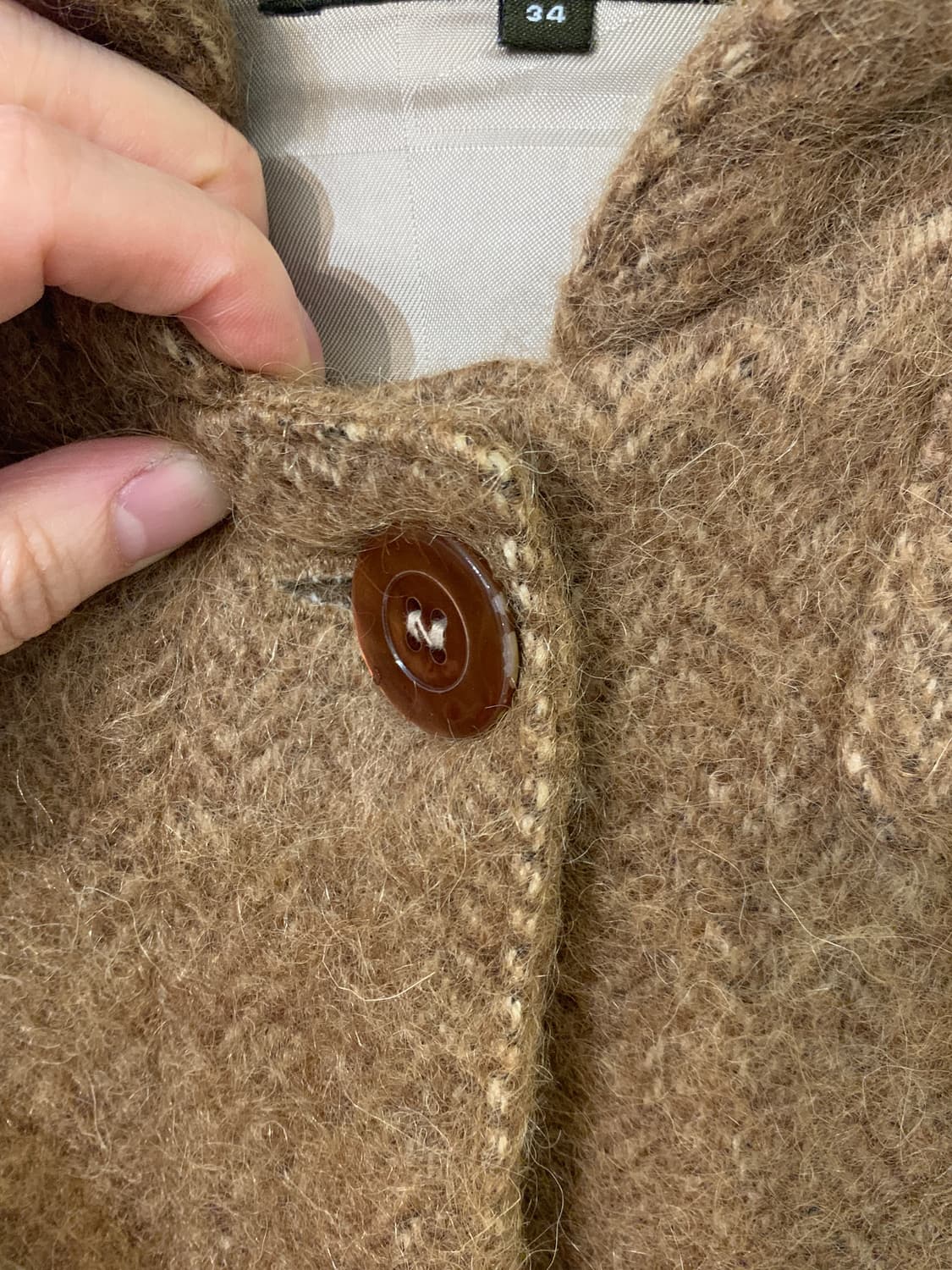 매킨토시 여성후드코트 (알파카모헤어울) 상품이미지7