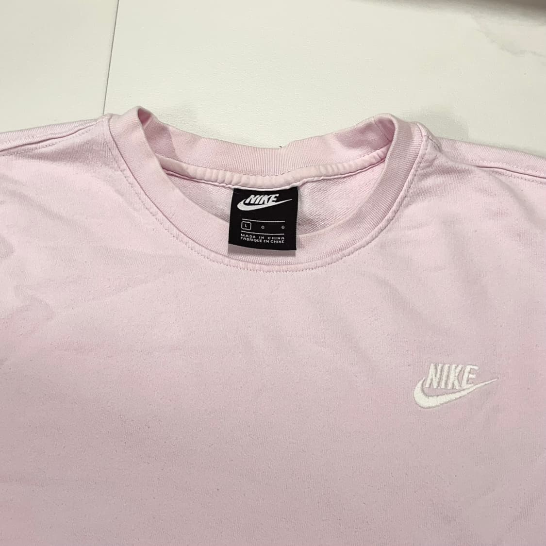 [정품] 나이키 핑크 푸츄라 맨투맨 [ L ] 상품이미지3