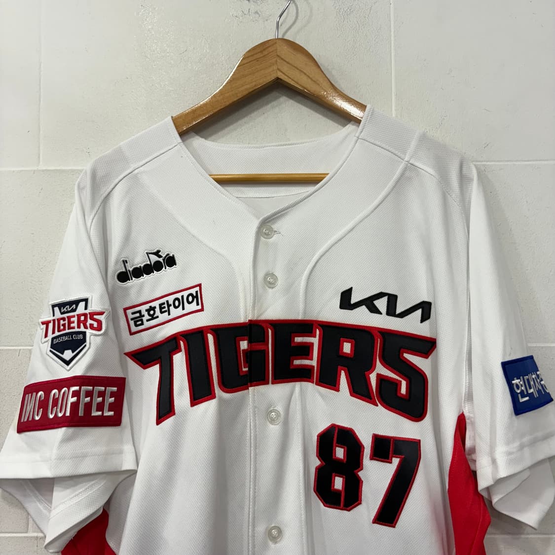 기아타이거즈 원정 이해창 유니폼 상품이미지2
