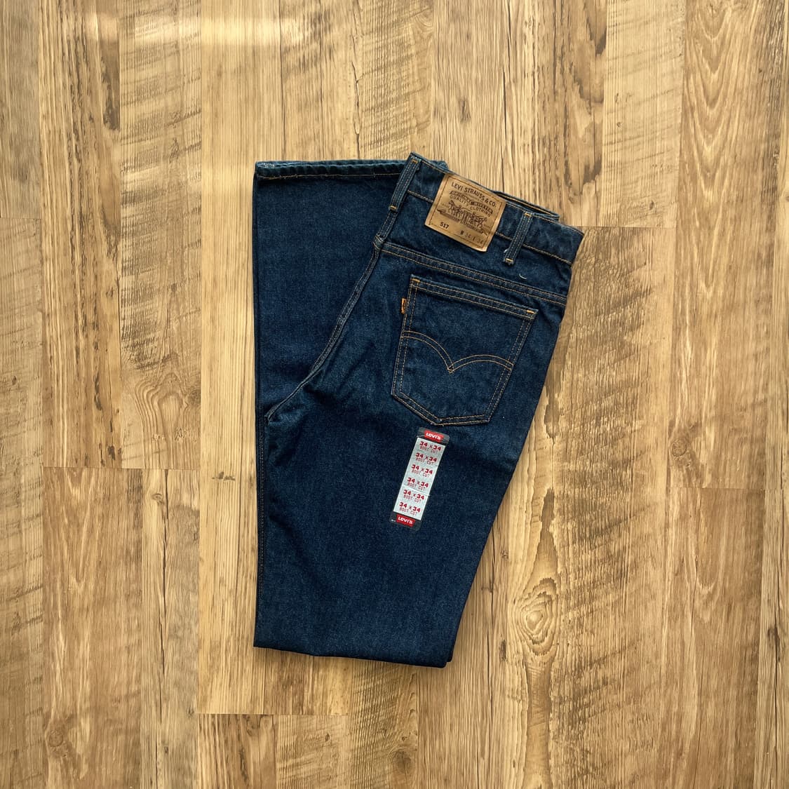 90s USA 리바이스517 데드스탁 [33/표기34] 상품이미지1