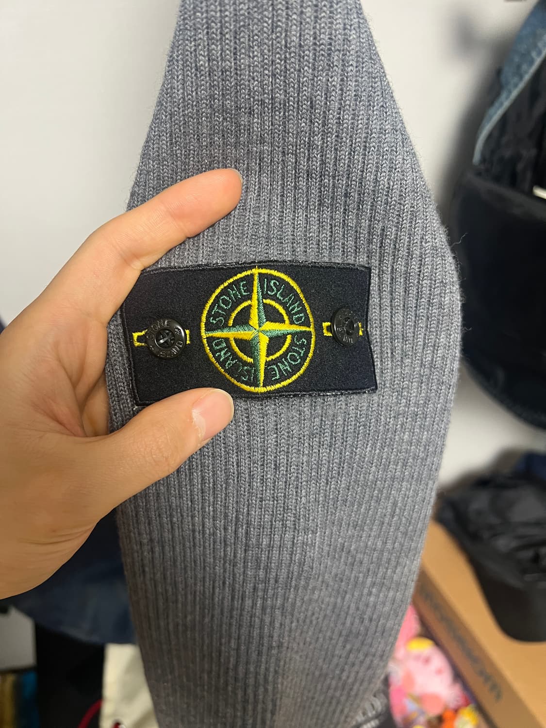 스톤아일랜드 골지 니트 xl 상품이미지3