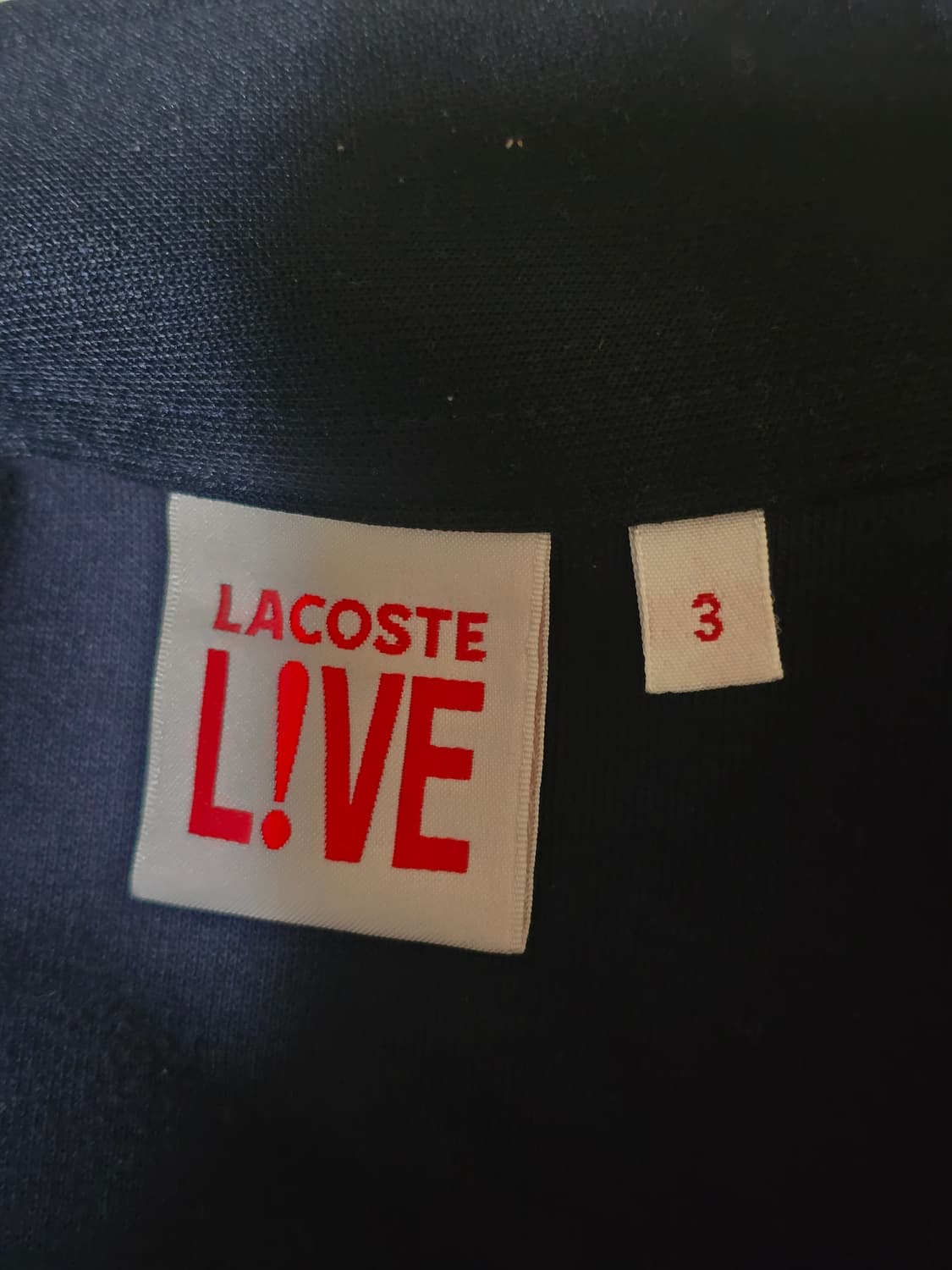 라코스테 네이비 트랙 자켓 상품이미지3