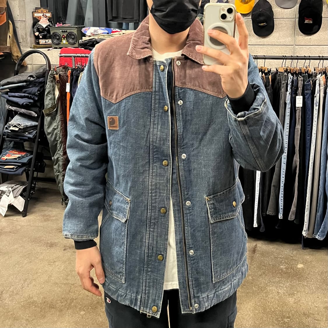 Carhartt 데님 자켓 (95-100) 상품이미지8