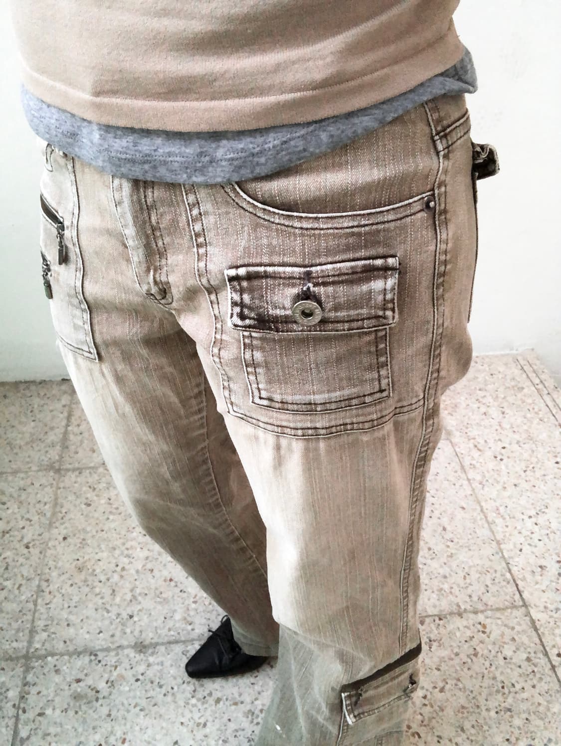 cargo lowrise pt (착용샷 o) 상품이미지6