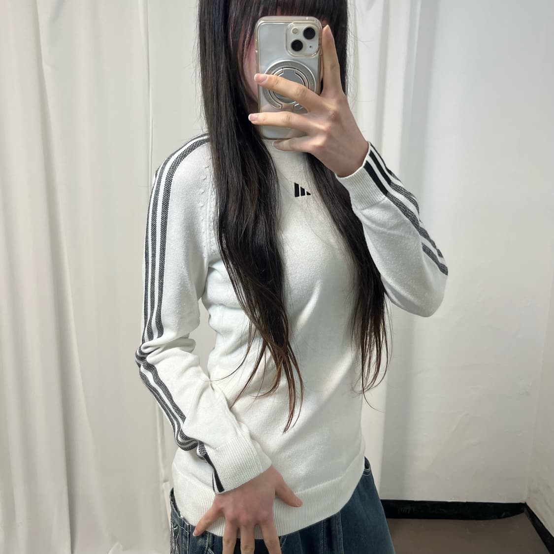 Adidas Knit Top 상품이미지3