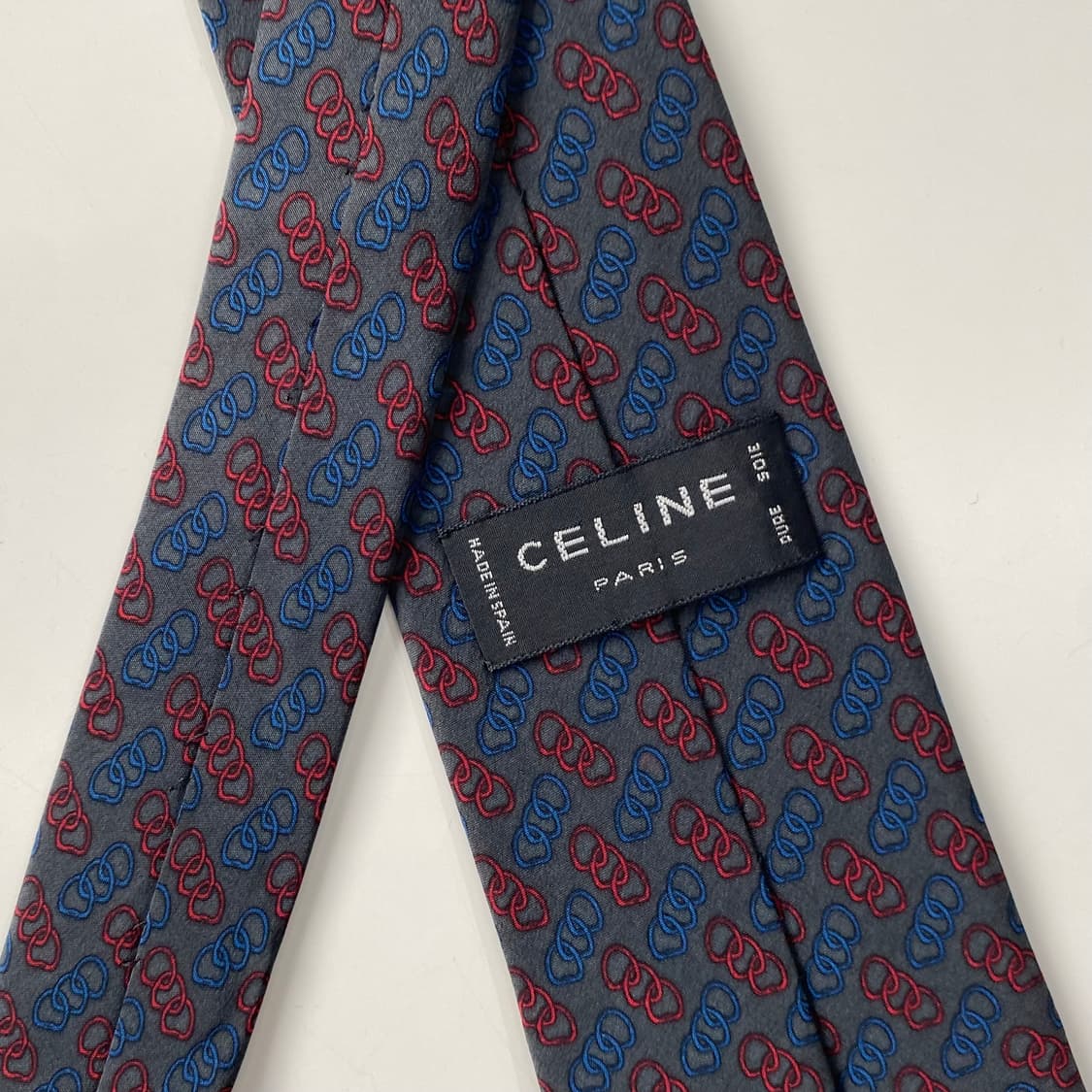 셀린느(CELINE) 정품 넥타이 명품 7.8cm 상품이미지5