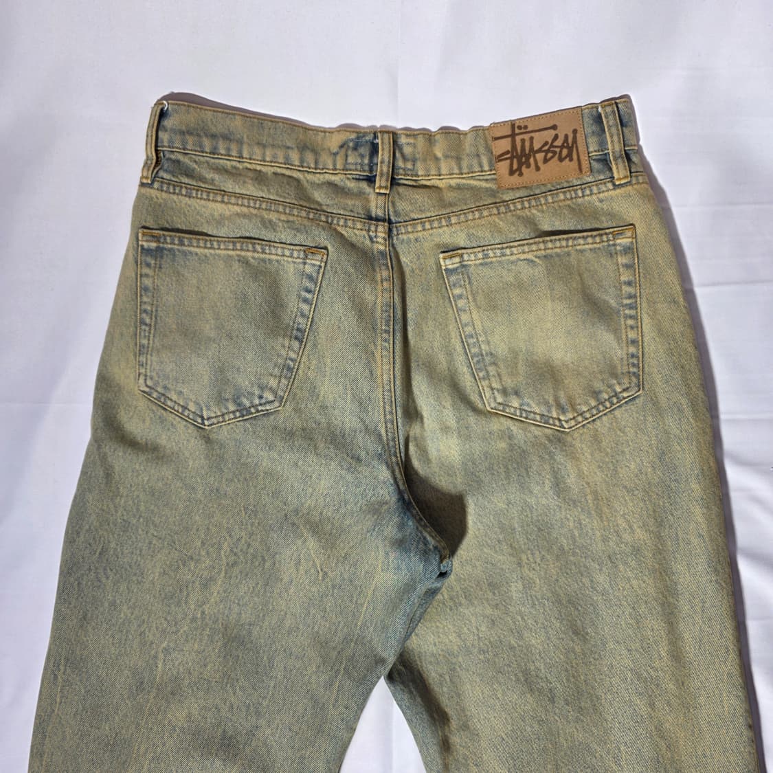 [30]스투시 데님 빅 올 진 진 워시드 비치 워시 상품이미지7