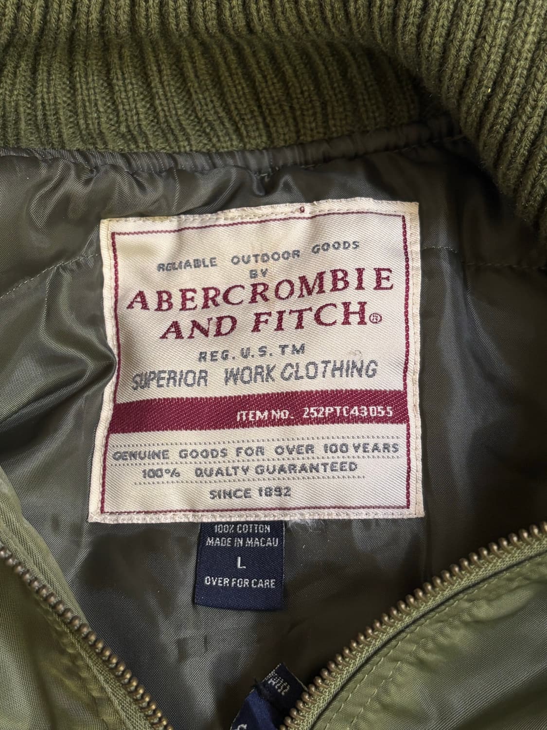 아베크롬비 항공점퍼 상품이미지3