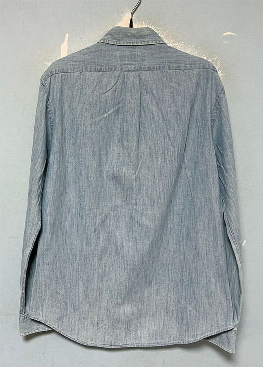 POLO 폴로 남자 샴브레이셔츠 데님 춘추 M 95  상품이미지2