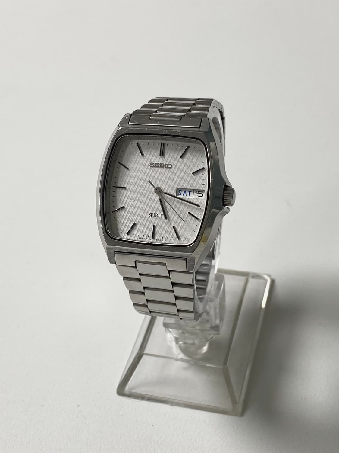 Seiko 세이코 스피릿 쿼츠 스퀘어 데이데이트 상품이미지1