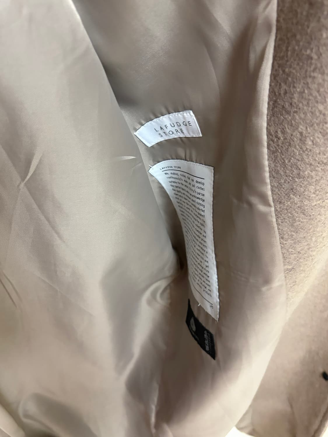 LAFUDGE STORE 롱 코트 상품이미지4