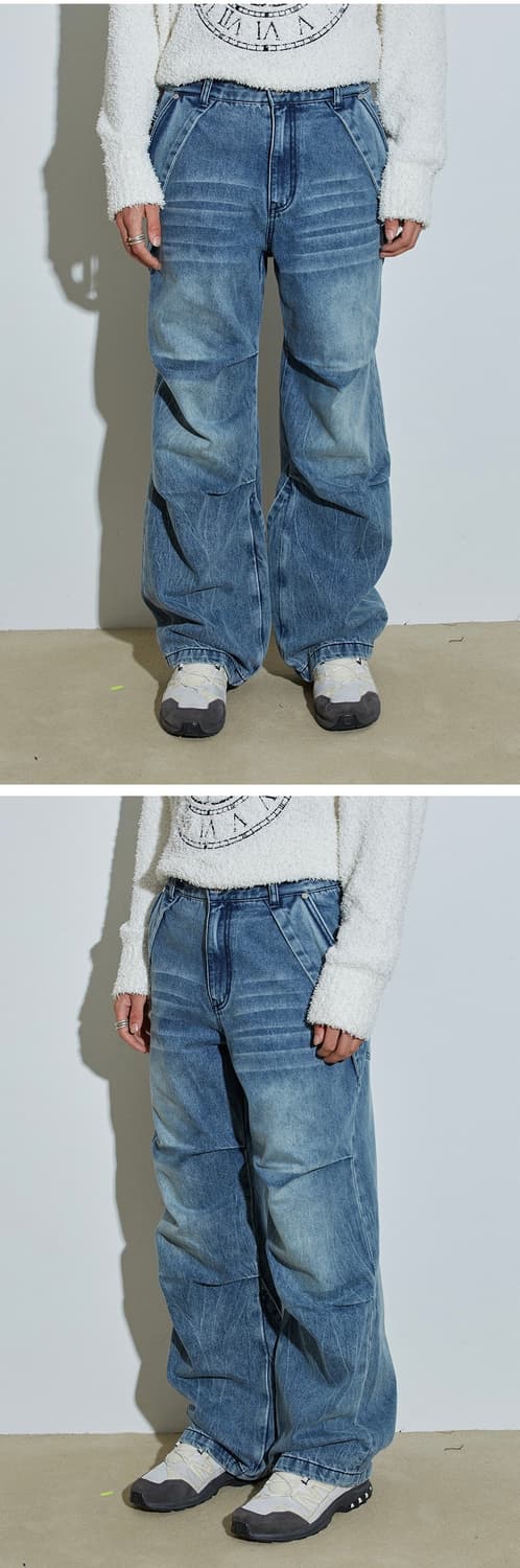 아이돈워너셀 데님팬츠 1 Side Flash Denim 상품이미지2