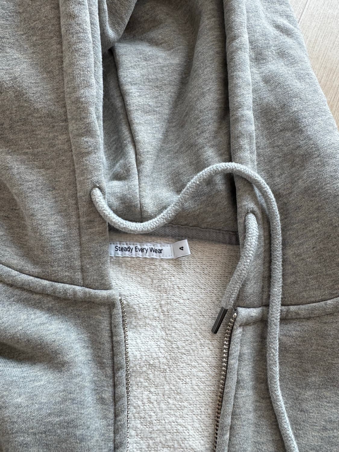 스테디에브리웨어 후드집업 4사이즈(xl) 상품이미지5