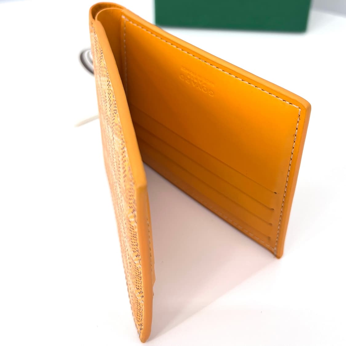 고야드 빅투와르 반지갑 옐로우 상품이미지6