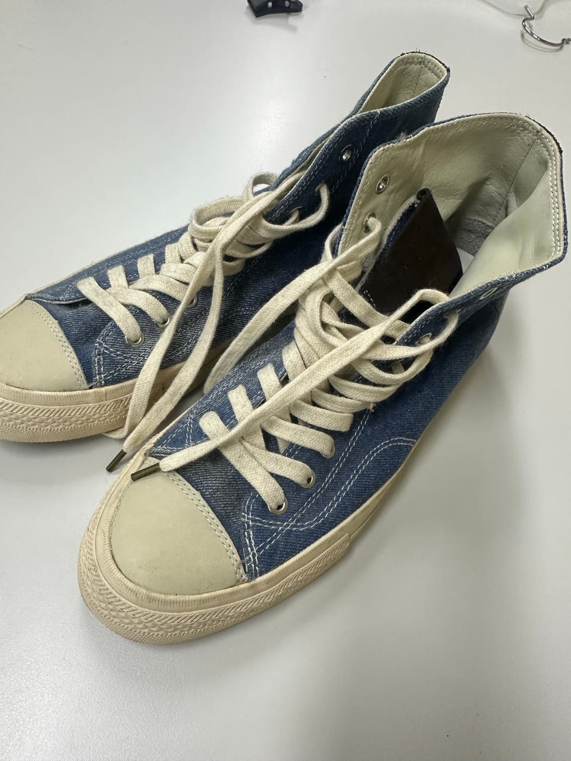 비즈빔 스캐그웨이 데님 하이 스니커즈 8사이즈 상품이미지1