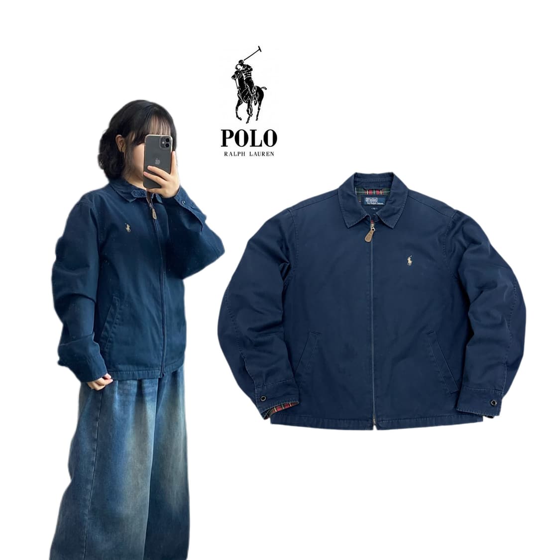 폴로 포니 코튼 스윙톱 자켓 상품이미지1