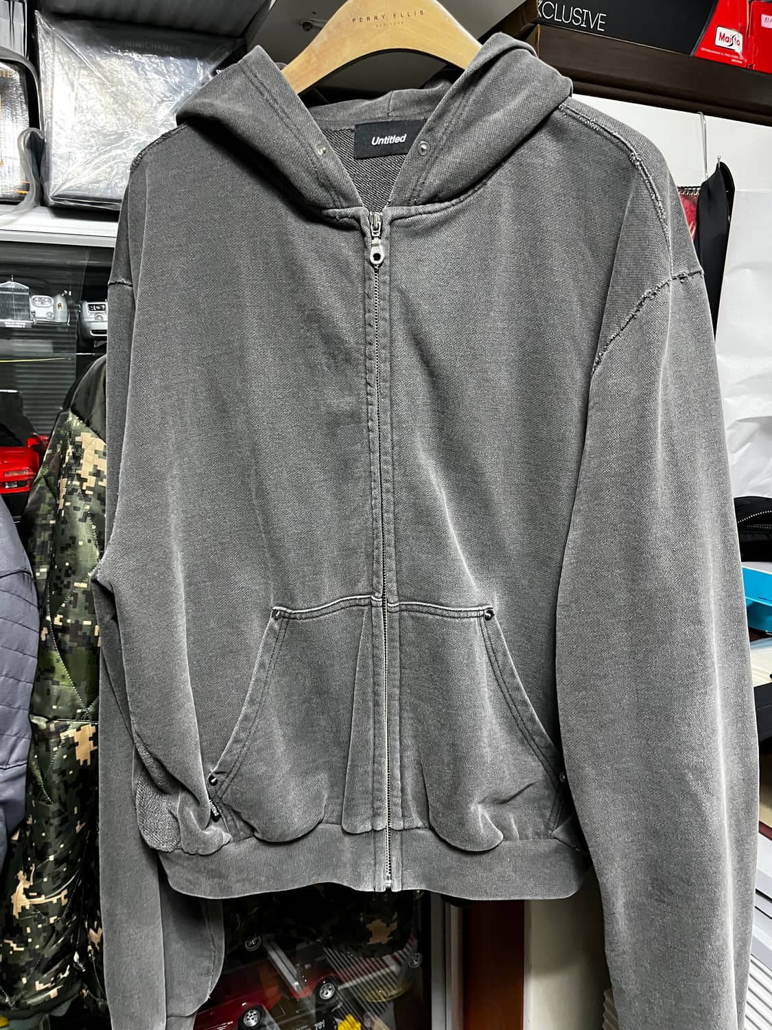 언타이틀드 아이딜 후드집업 상품이미지1