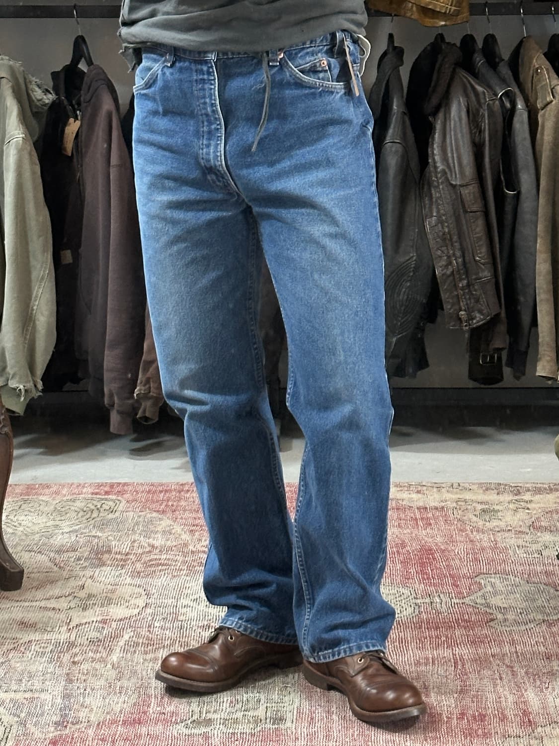 80's USA Made 리바이스 517 오렌지탭 부츠컷 플레어진 상품이미지3