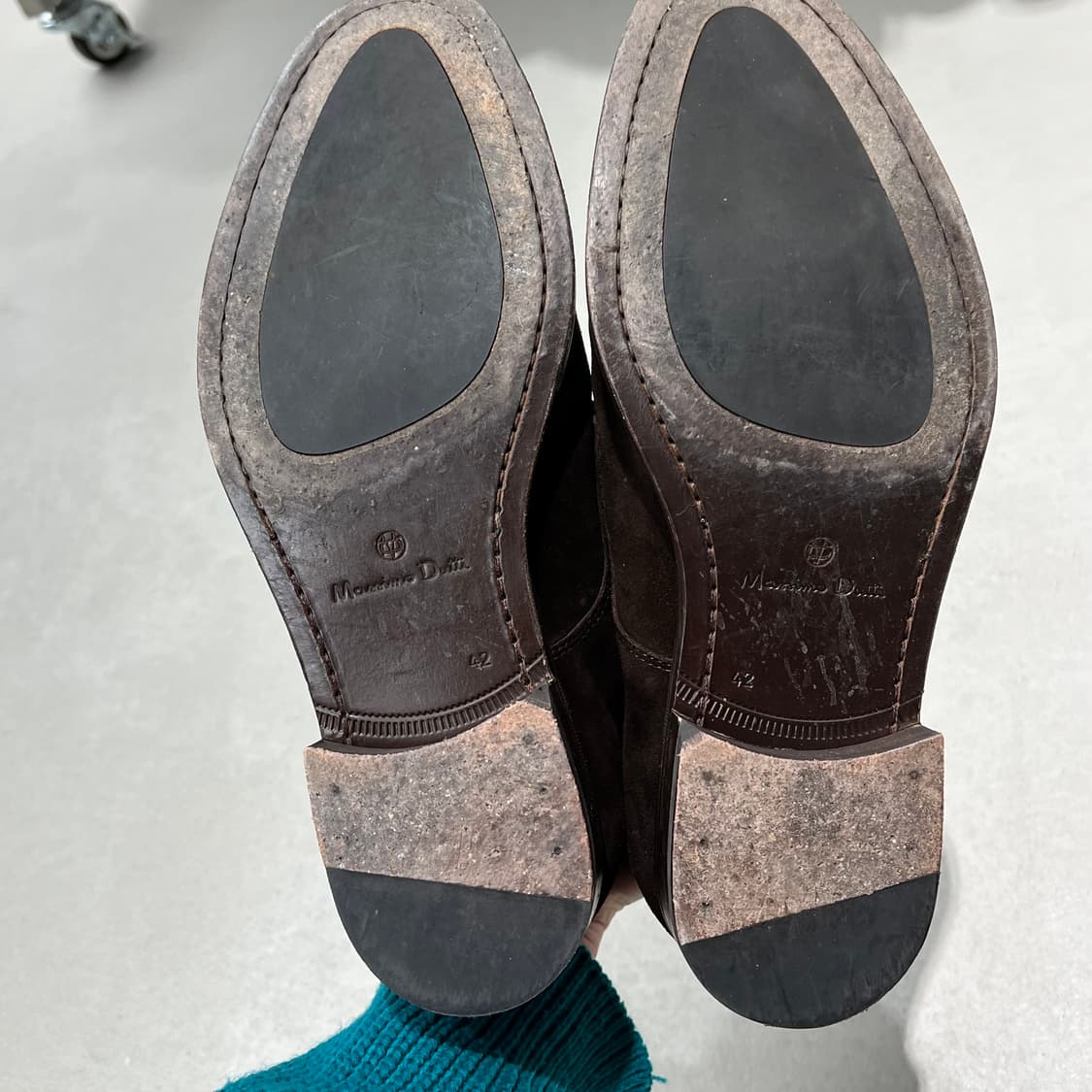 마시모두띠 스웨이드 몽크 스트랩 슈즈 s09288 상품이미지8