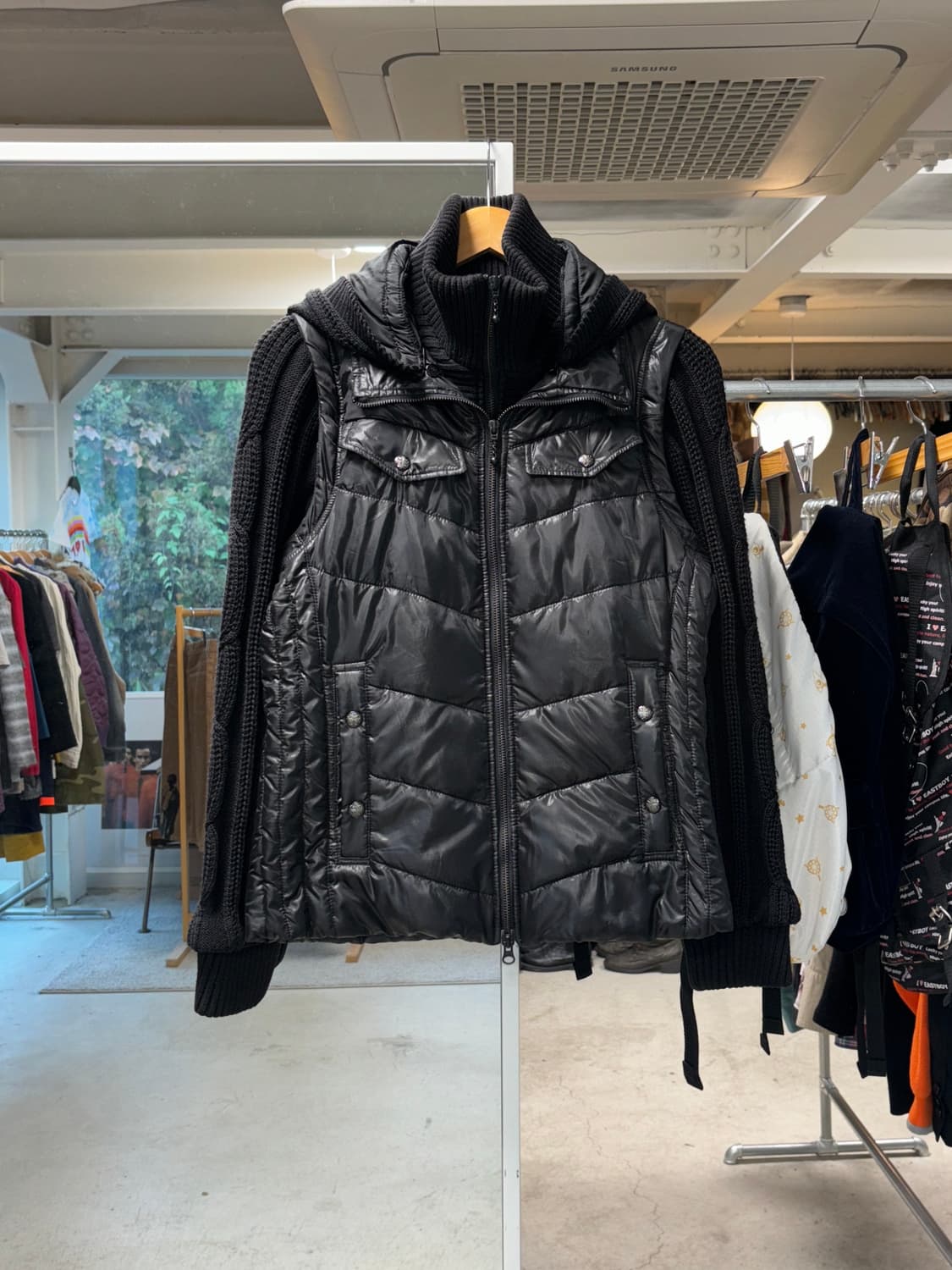 Hideaways 컨버터블 패디드 자켓 상품이미지1