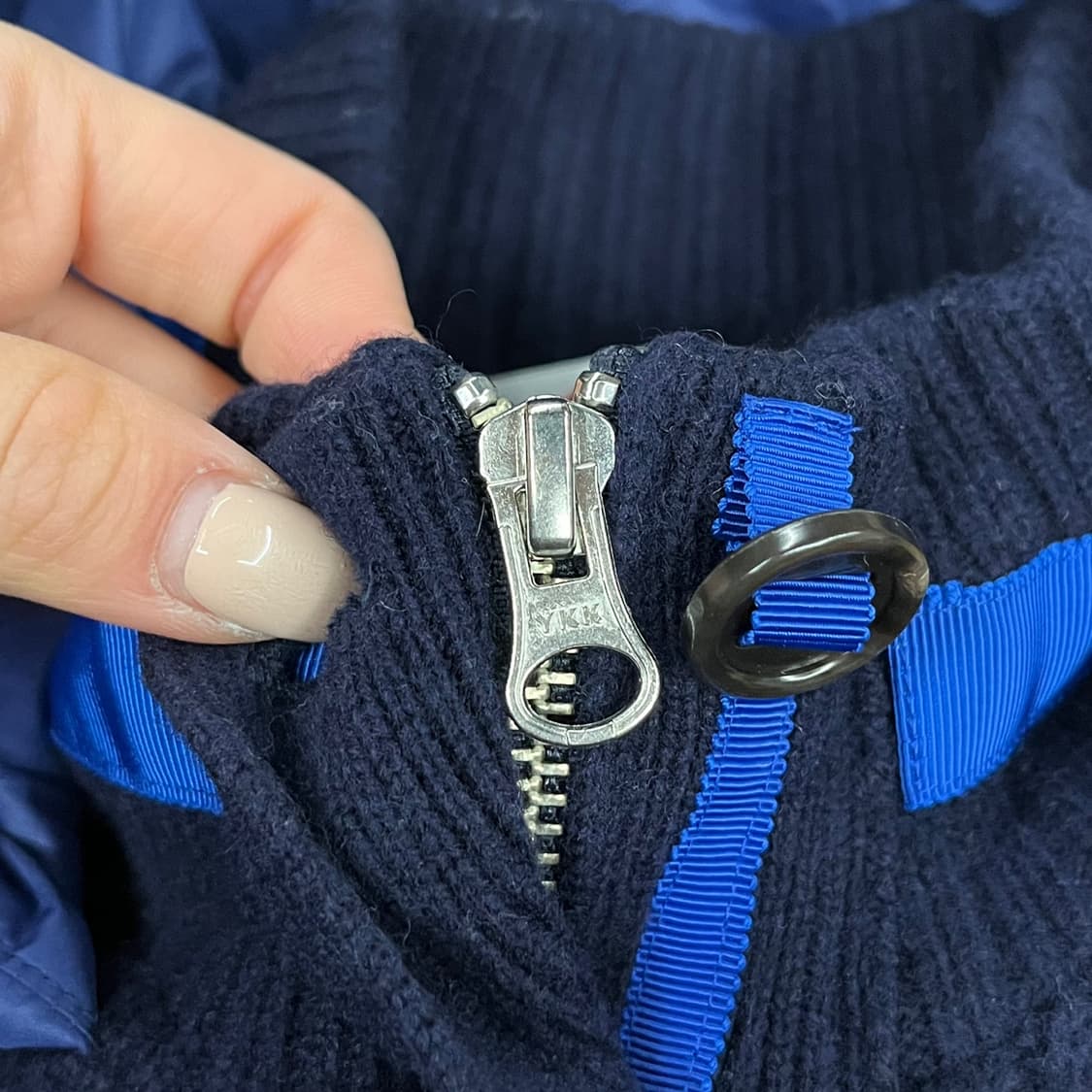 [정품/0] Tommy Hilfiger 니트 재킷 b8 상품이미지5