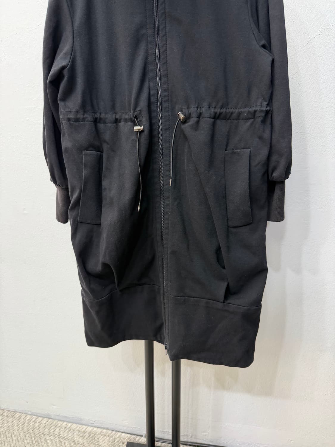 정품) theory 띠어리 블랙 후드 집업 자켓 S 상품이미지3