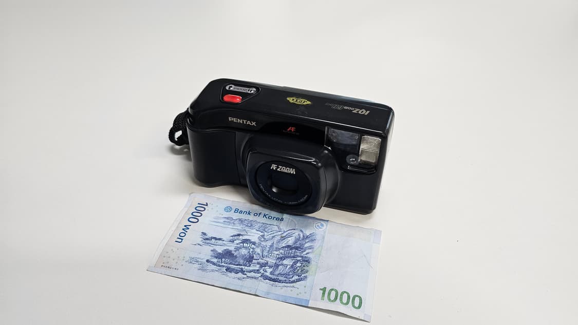 작례O 대표 아이콘 펜탁스 iq zoom 60 데이트 필름카메라 빈티지  상품이미지1