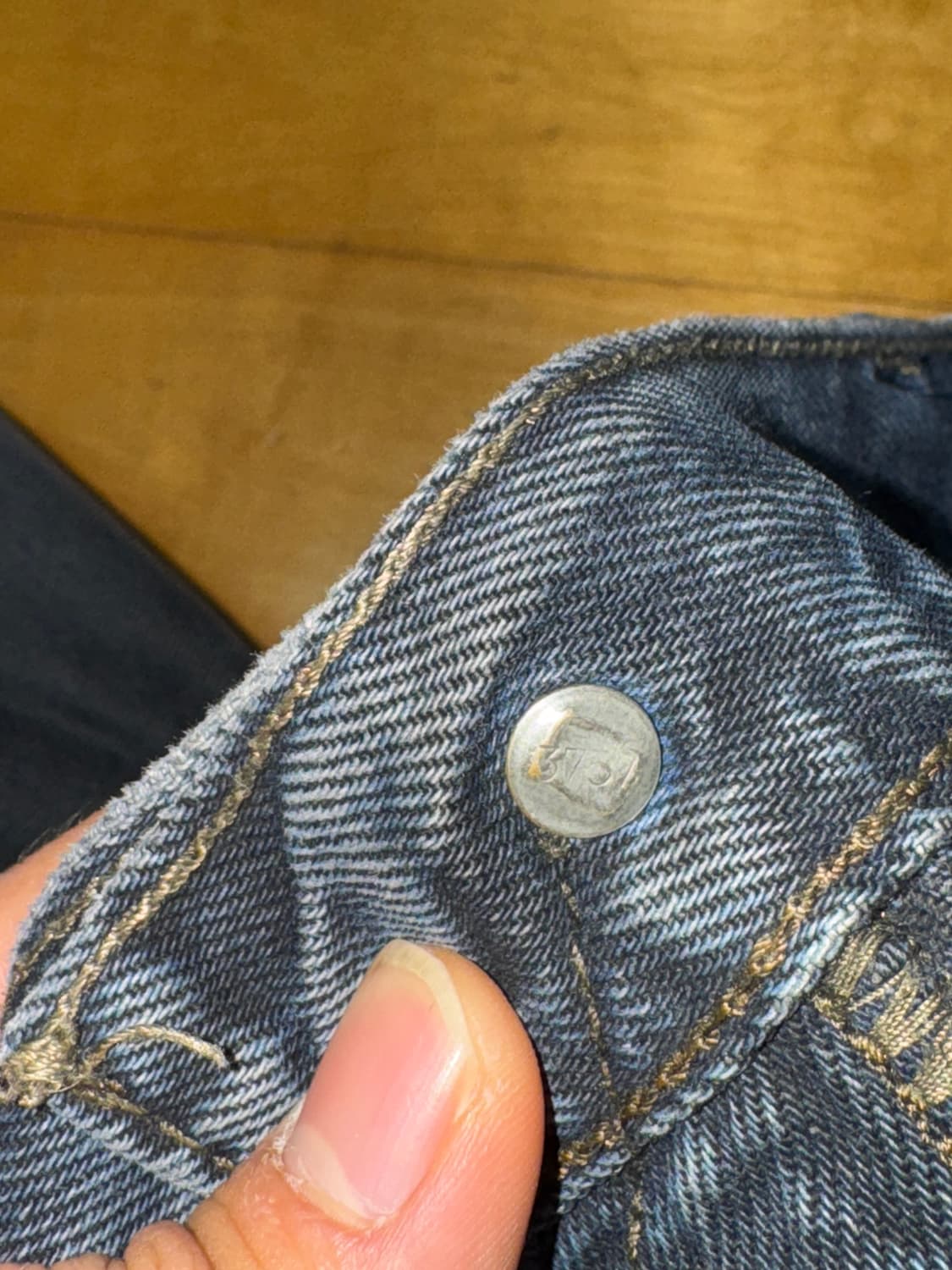 리바이스 501 블랙진 흑청 34x34 상품이미지6