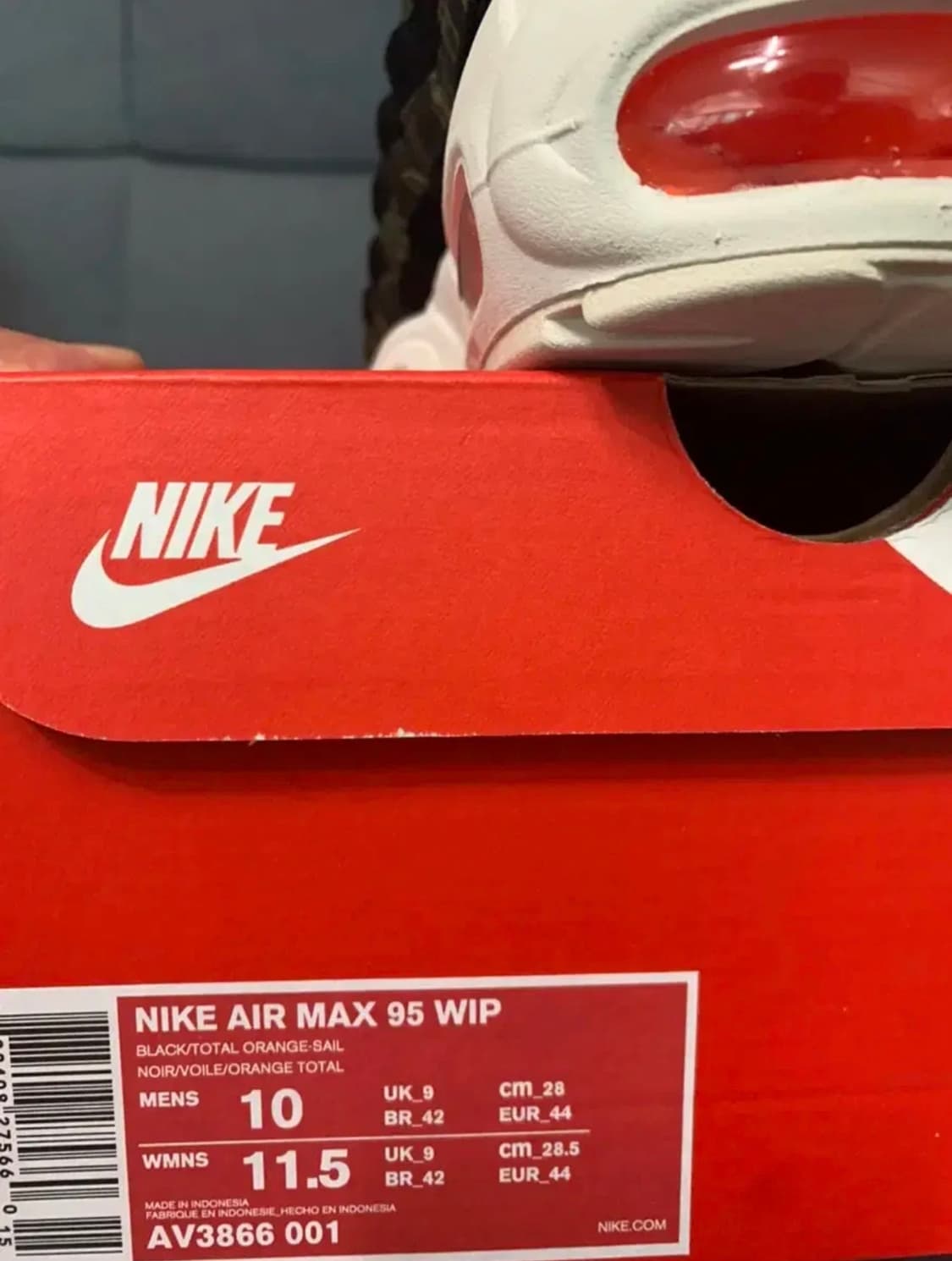 나이키 칼하트 에어맥스 95 상품이미지3