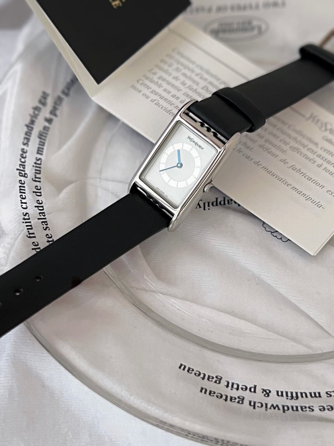 생로랑 렉탱글 시계 (남여공용) / 정품감정, 케어 상품이미지1