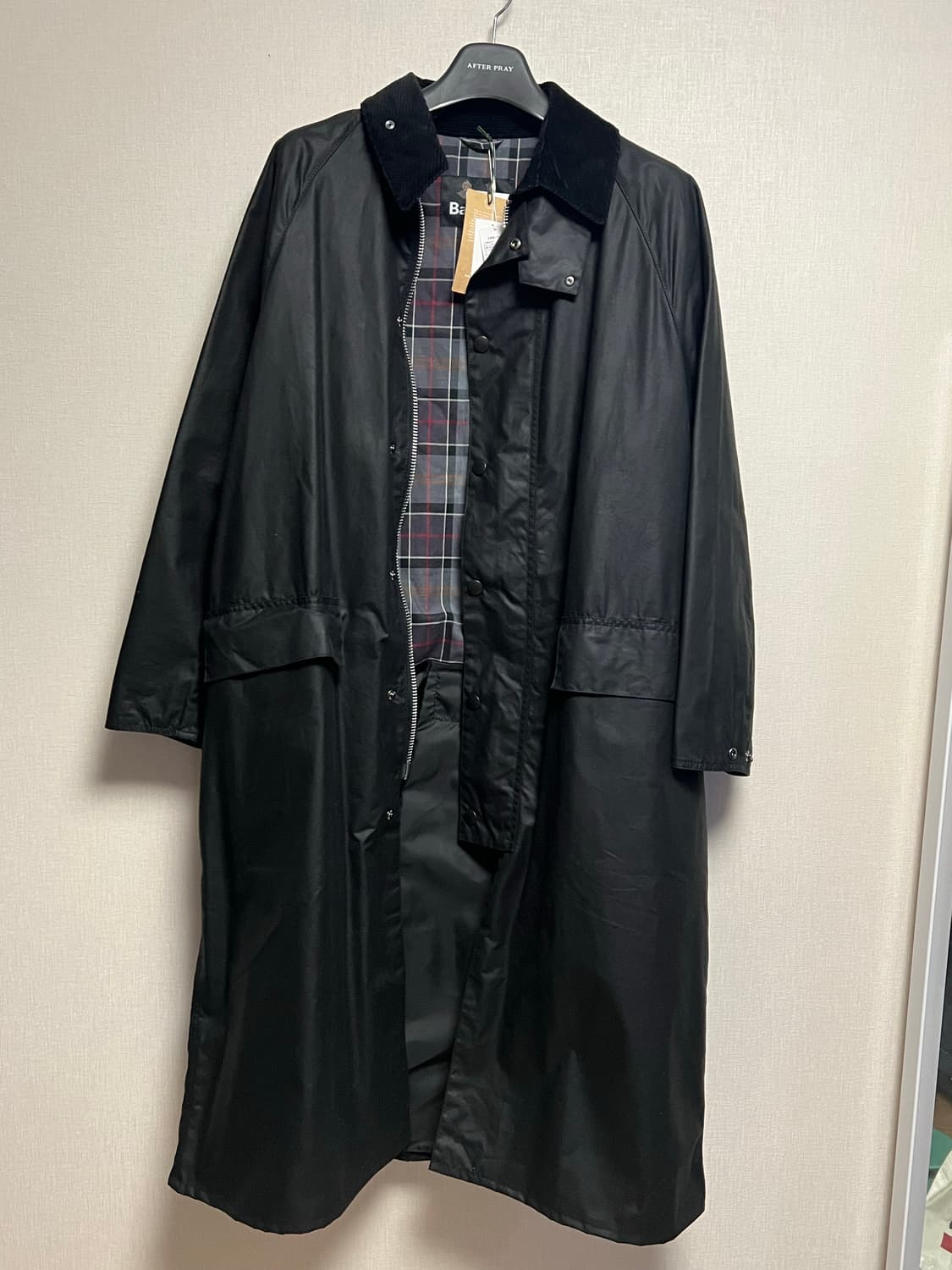 바버 왁스 버글리 자켓 Barbour OS Wax Burghley 상품이미지3