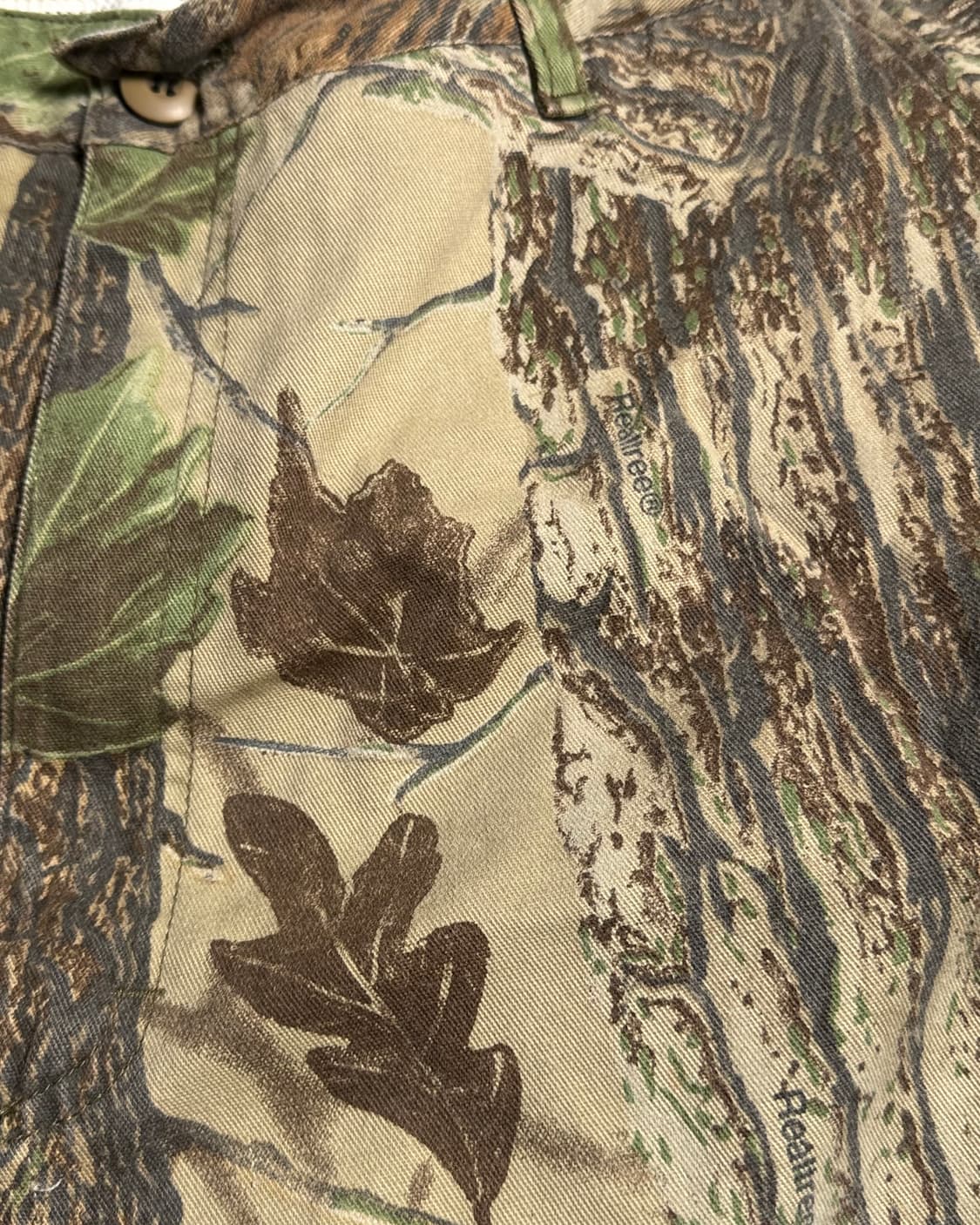 90-00‘s 카벨라스 트리바크 패턴 헌팅 팬츠 36 상품이미지4