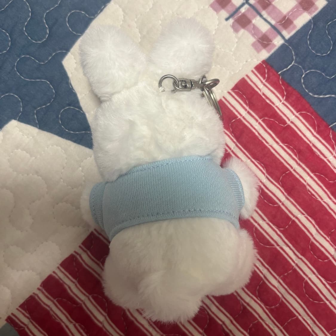 마뗑킴 화이트 버니 키링  상품이미지2