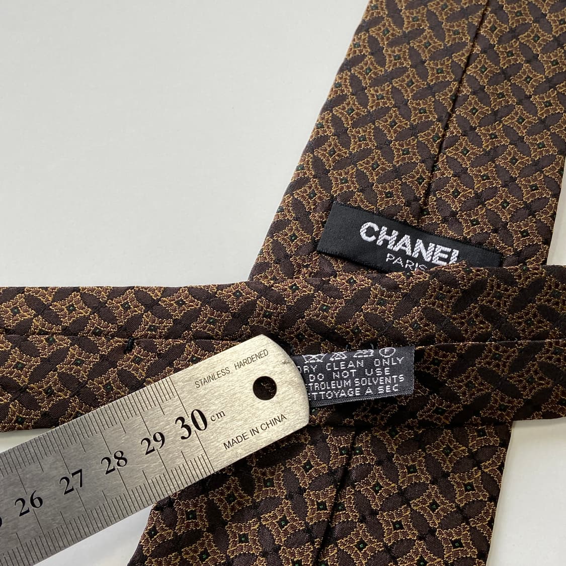 샤넬(CHANEL) 명품 정품 넥타이 8.3cm 상품이미지5