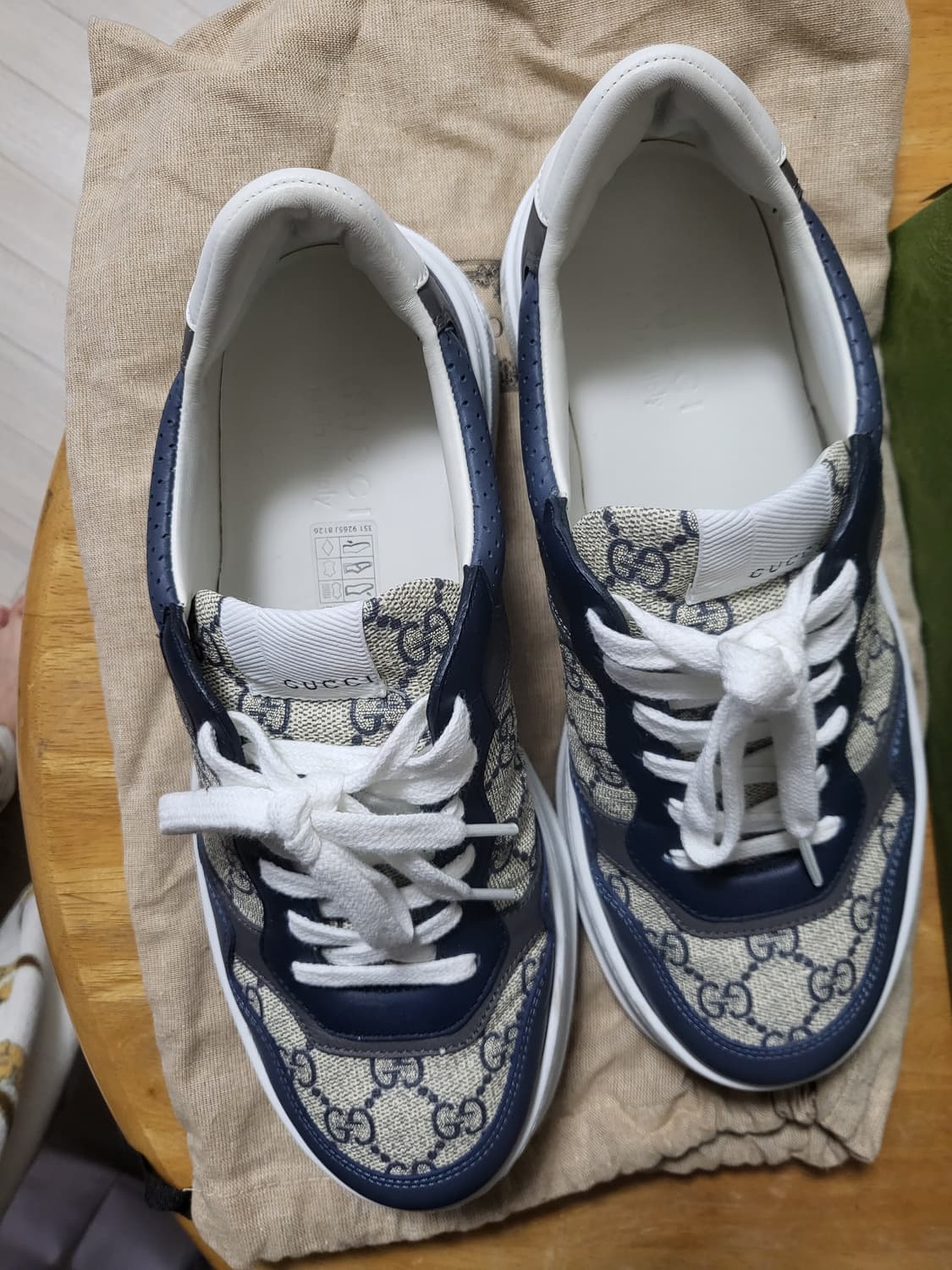 24SS 구찌 GG 청키 스니커즈 7.5(260-265) 상품이미지5