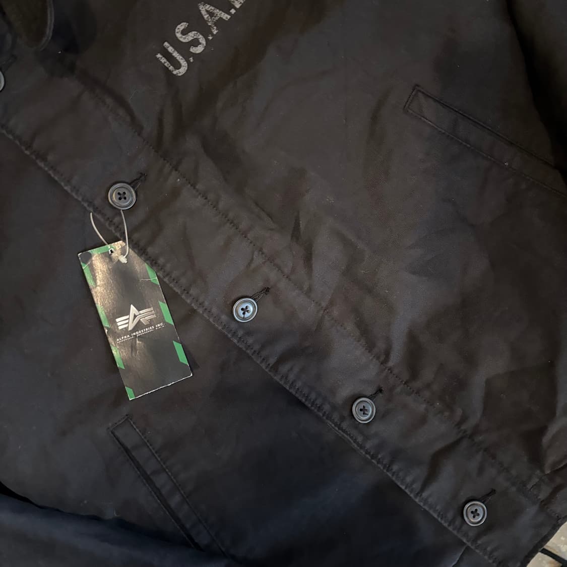 알파인더스트리 40s n-1 덱자켓 데드스탁 상품이미지5