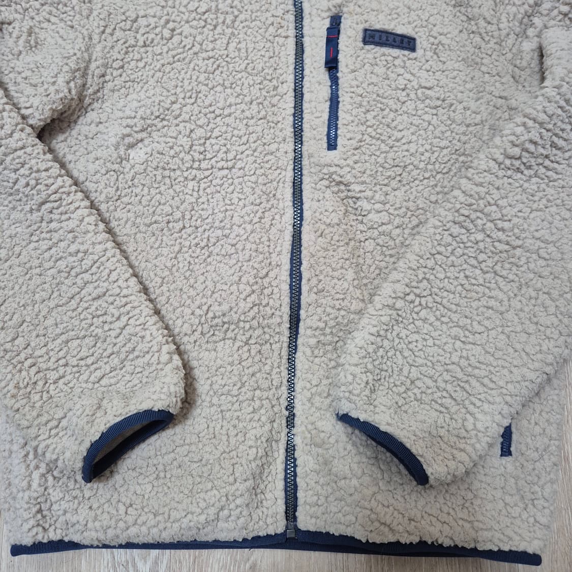 밀레 몽블랑 양털 뽀글이 후리스 플리스 자켓 상품이미지3