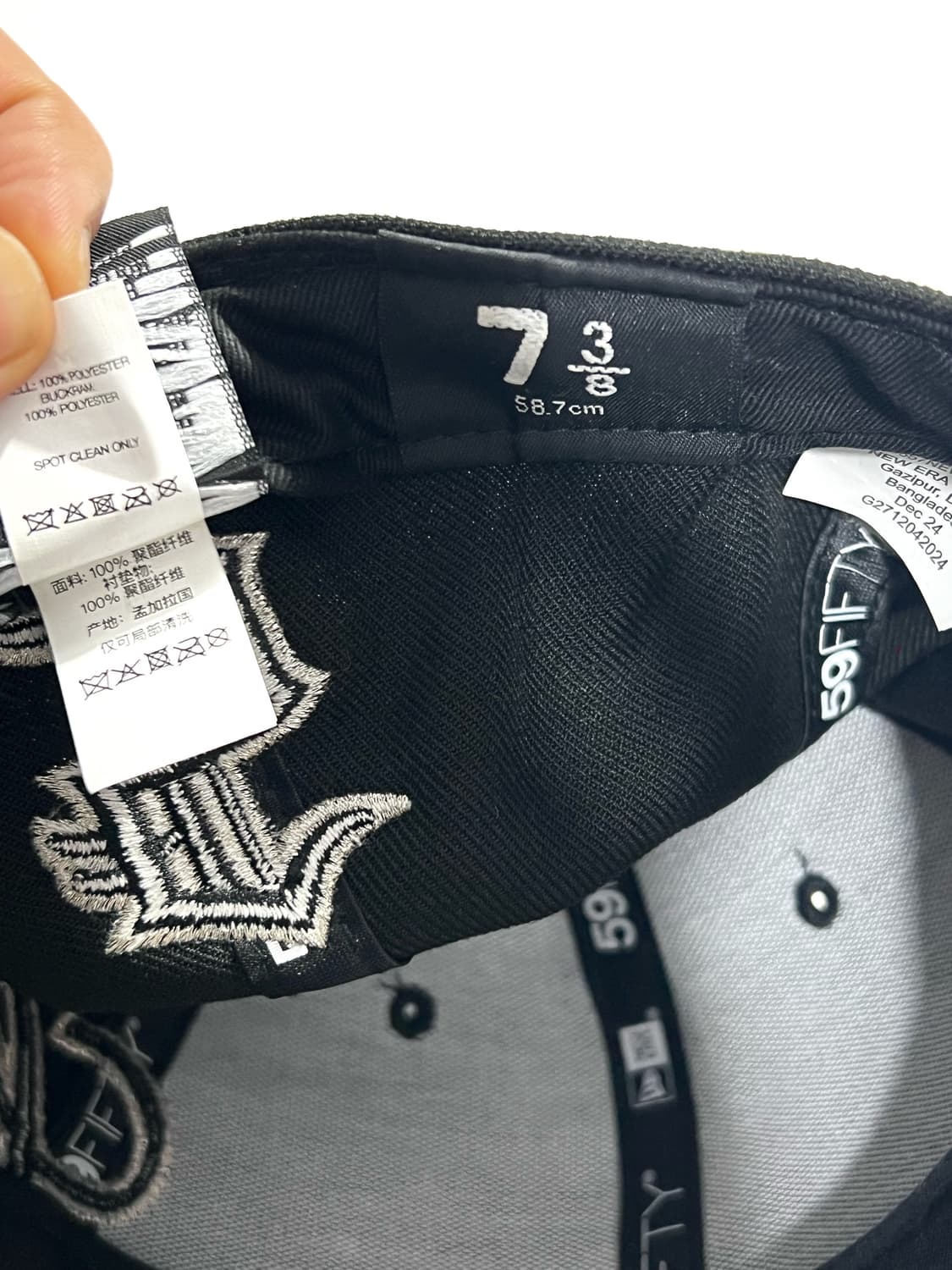 Supreme 25SS Multi S Logo Fitted Cap 상품이미지7