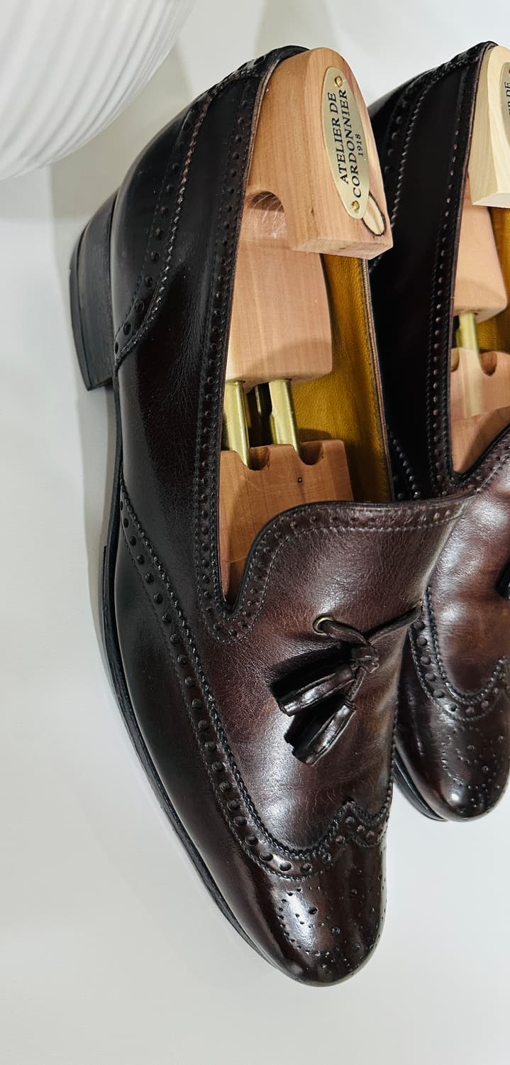 에르메스 테슬 로퍼 270 다크브라운 구두 상품이미지3