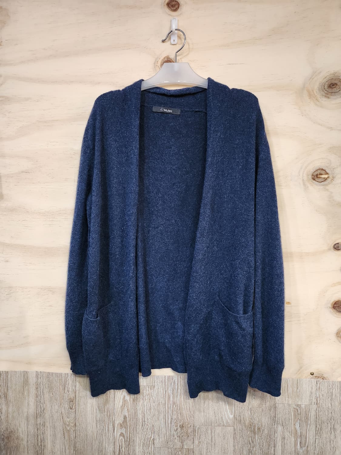 124) 42Mules 캐시미어100 여성 가디건 상품이미지1