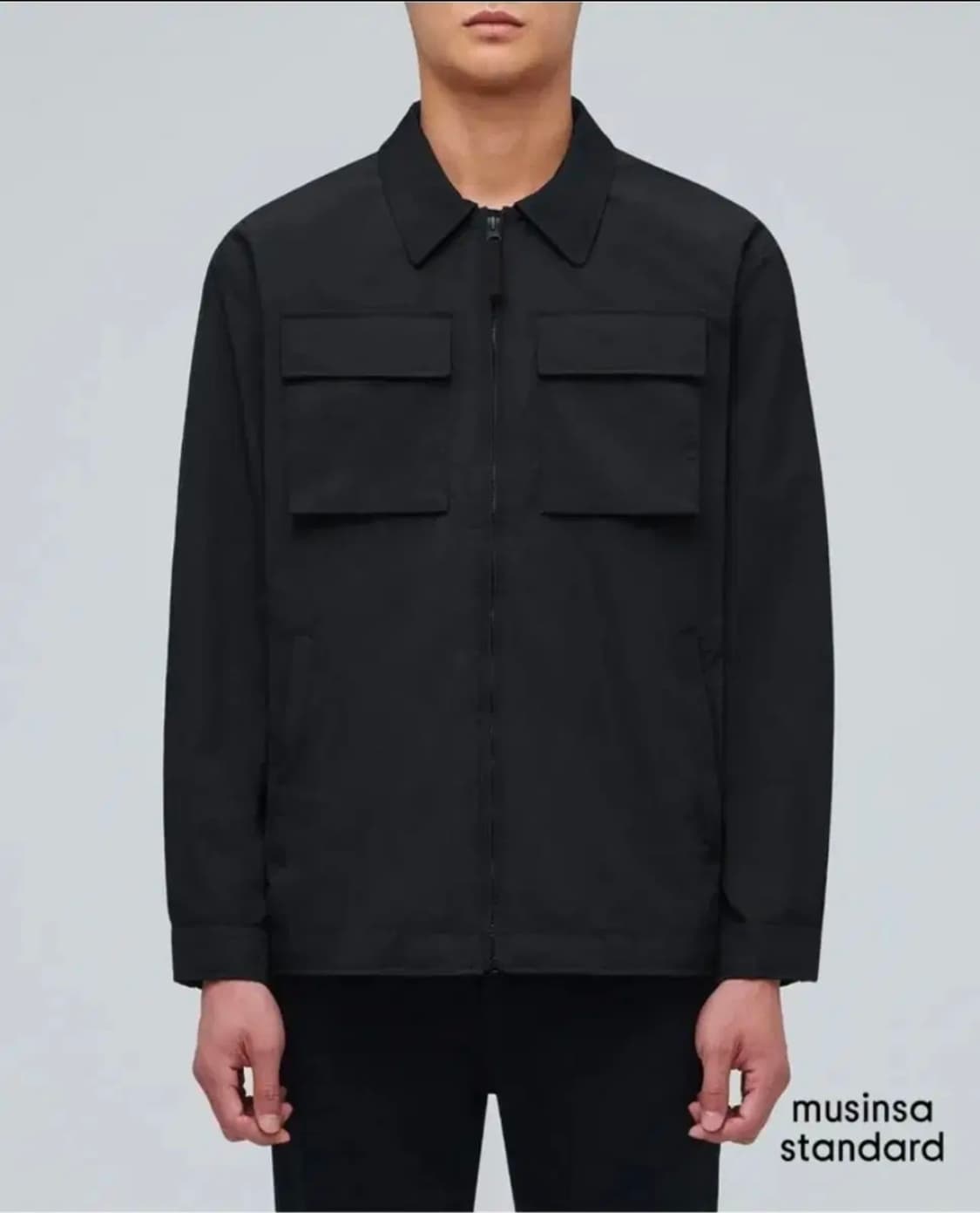 (L)무신사스탠다드 크링클 셔츠 자켓 상품이미지5